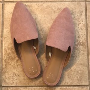 A New Day pink mules